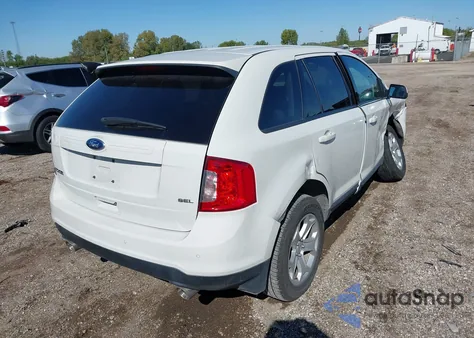 2013 Ford Edge Sel из США, поврежденный, VIN 2FMDK3JC2DBC87783
